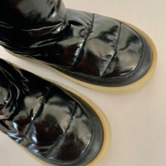 Isabel Marant Zerik Women's Black Padded Snow Boots - Picture 7 of 11